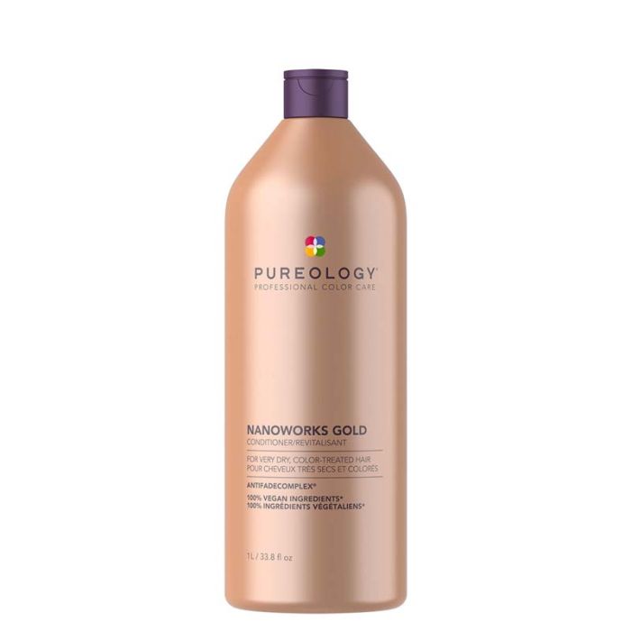 gorgeous Pureology Nanoworks Gold Conditioner Supersize 1000ml Worth £92