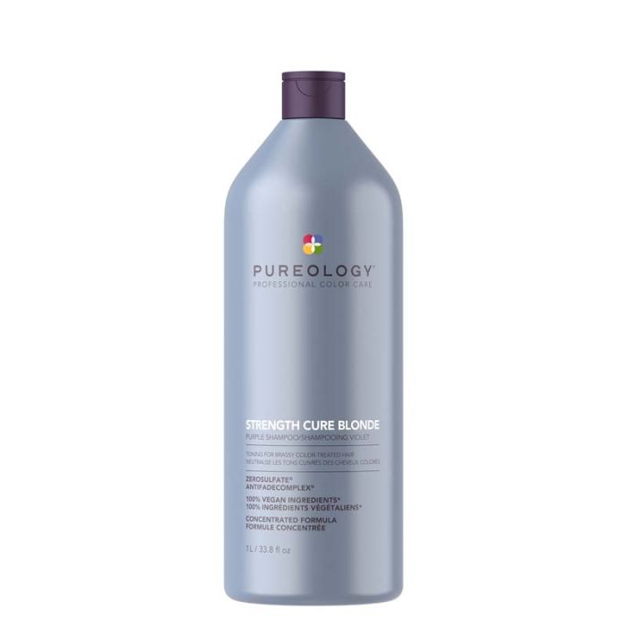 gorgeous Pureology Strength Cure Blonde Shampoo 1000ml Worth £79