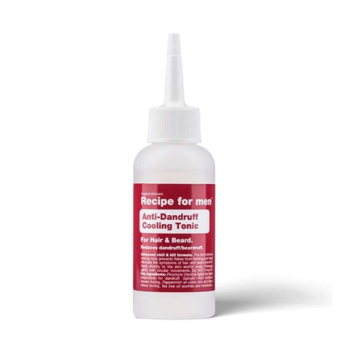 gorgeous Recipe for Men Anti-Dandruff Tonic - Hair & Beard 100ml