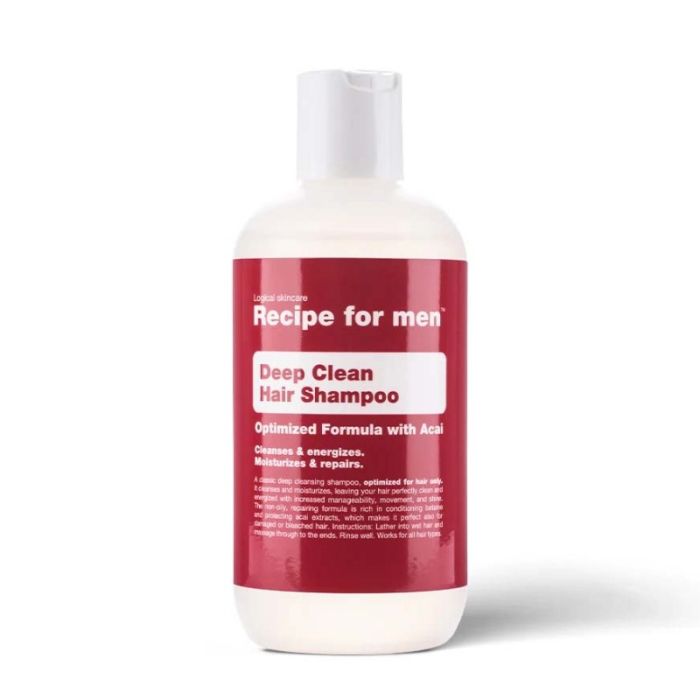 gorgeous Recipe for Men Deep Cleansing Shampoo 250ml