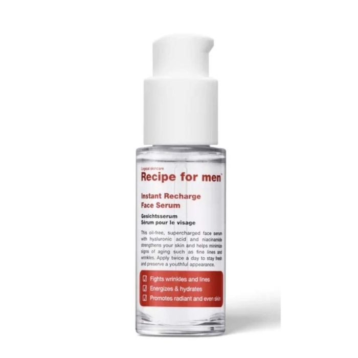 gorgeous Recipe for Men Instant Recharge Face Serum 30ml
