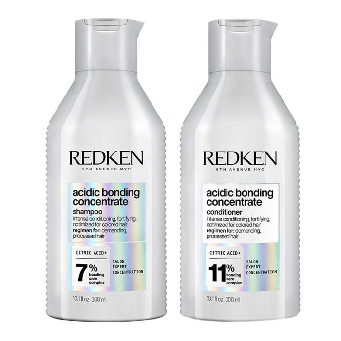 gorgeous Redken Acidic Bonding Concentrate Shampoo 300ml and Conditioner 300ml Duo