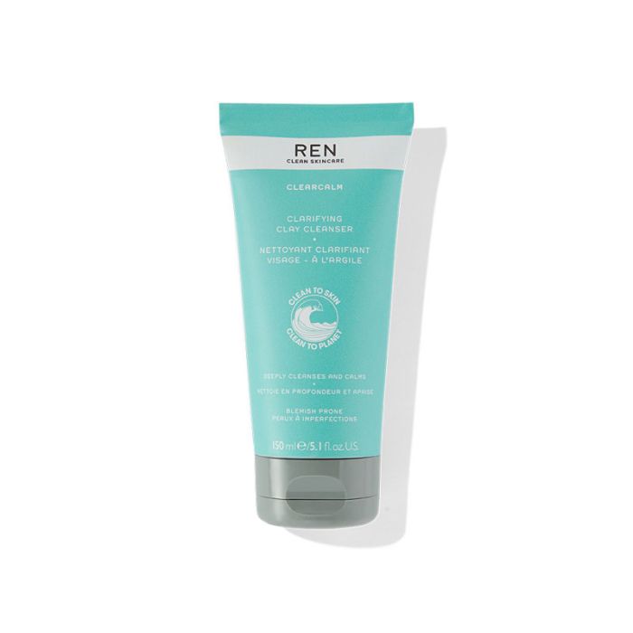 gorgeous REN Clean Skincare ClearCalm Clarifying Clay Cleanser 150ml