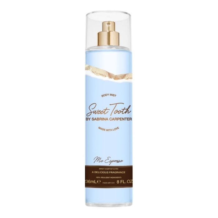 gorgeous Sabrina Carpenter Me Espresso Body Mist 236ml