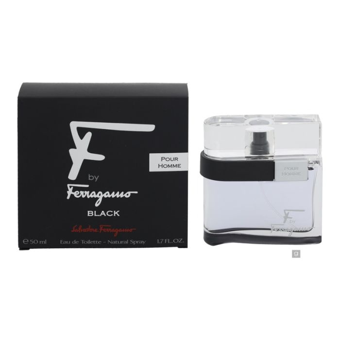 gorgeous Salvatore Ferragamo F By Ferragamo Black Eau de Toilette Spray 50ml