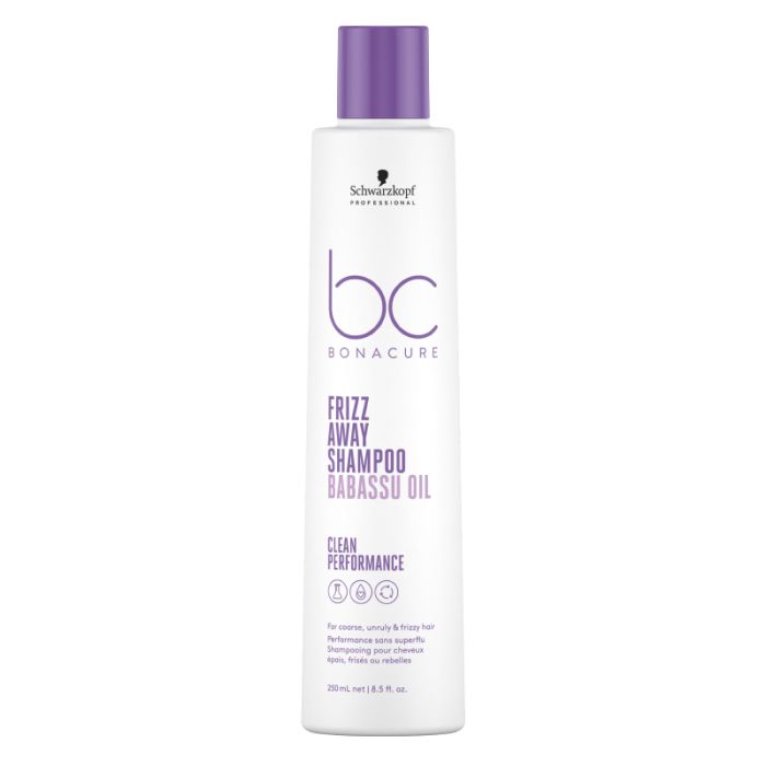 gorgeous Schwarzkopf BC Clean Frizz Away Shampoo 250ml