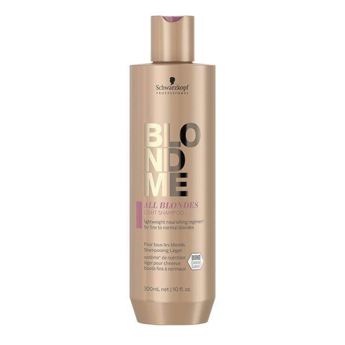 gorgeous Schwarzkopf BLONDME All Blondes Light Shampoo 300ml