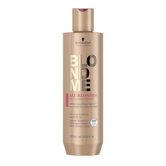 gorgeous Schwarzkopf BLONDME All Blondes Rich Conditioner 250ml