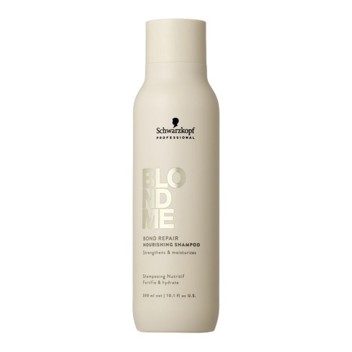 gorgeous Schwarzkopf BlondMe Bond Repair Nourishing Shampoo 300ml
