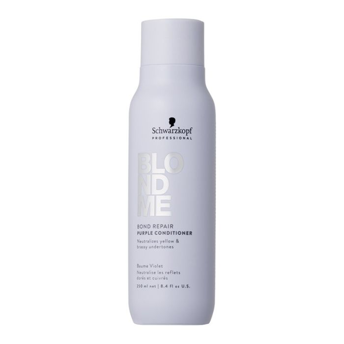gorgeous Schwarzkopf BlondMe Bond Repair Purple Conditioner 250ml