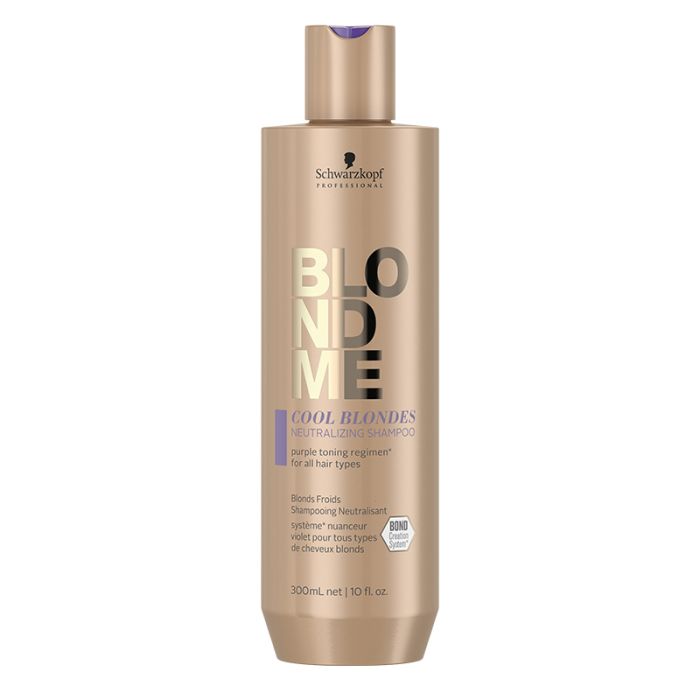 gorgeous Schwarzkopf BLONDME Cool Blondes Neutralizing Shampoo 300ml