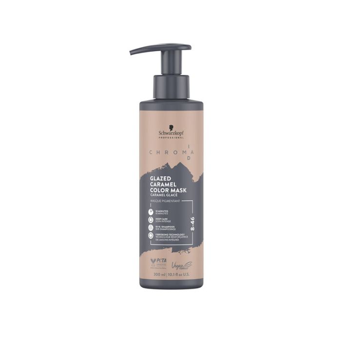gorgeous Schwarzkopf Chroma ID Colour Mask 300ml-Glazed Caramel
