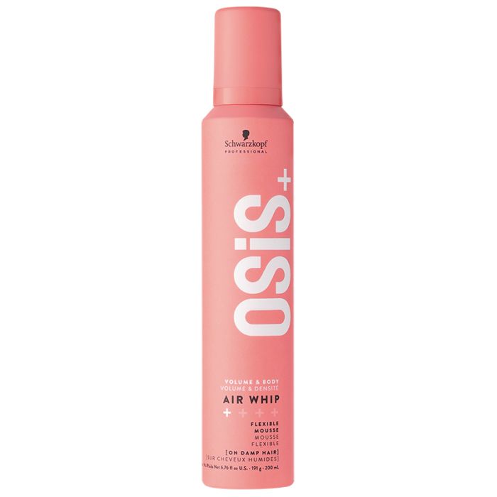gorgeous Schwarzkopf OSiS+ Air Whip Flexible Mousse 200ml