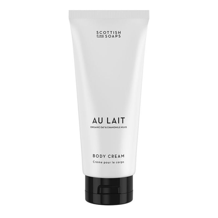 gorgeous Scottish Fine Soaps Au Lait Body Cream 200ml Tube
