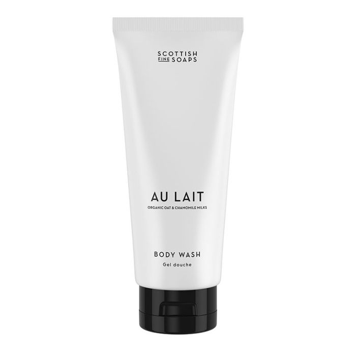 gorgeous Scottish Fine Soaps Au Lait Body Wash 200ml Tube