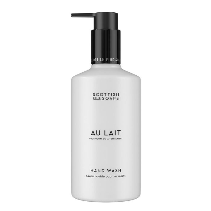 gorgeous Scottish Fine Soaps Au Lait Hand Wash 300ml Pump Bottle