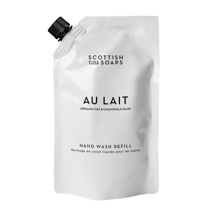 gorgeous Scottish Fine Soaps Au Lait Hand Wash Refill 1.2ltr Pouch