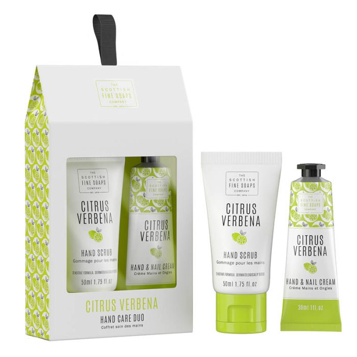 gorgeous Scottish Fine Soaps Citrus Verbena Hand Care Duo