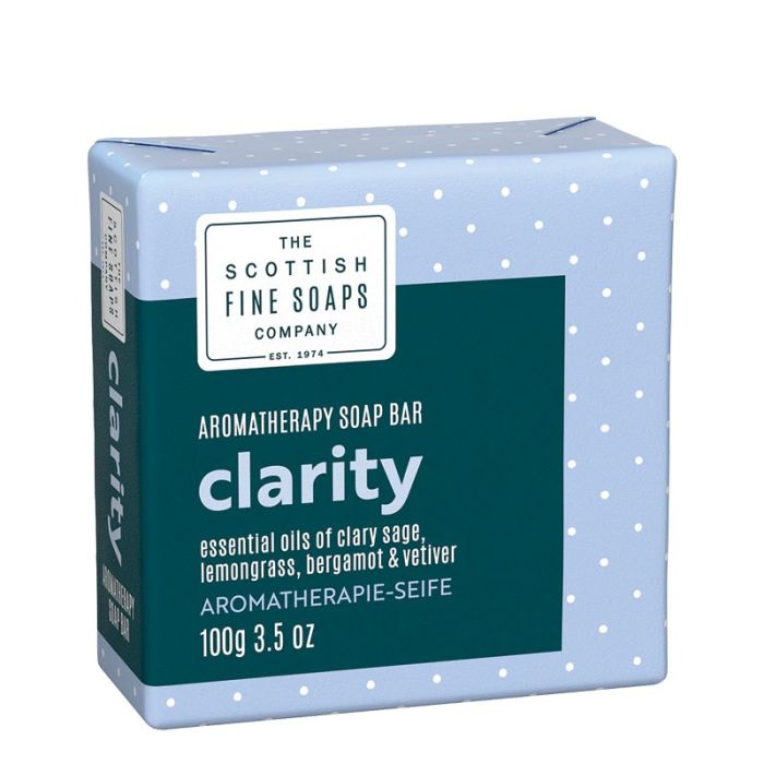 gorgeous Scottish Fine Soaps Clarity Wrapped Soap 100g