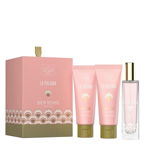 gorgeous Scottish Fine Soaps La Paloma Box of Delights
