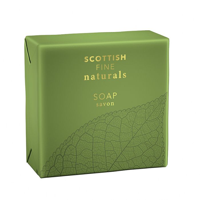 gorgeous Scottish Fine Soaps Naturals Coriander & Lime Leaf Soap Wrapped 100g