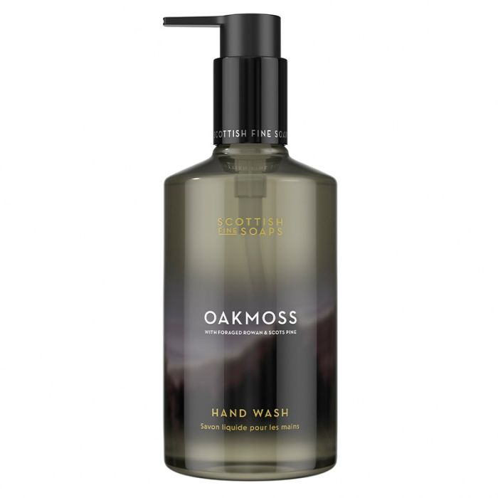 gorgeous Scottish Fine Soaps Oakmoss Hand Wash 300ml Pump Bottle
