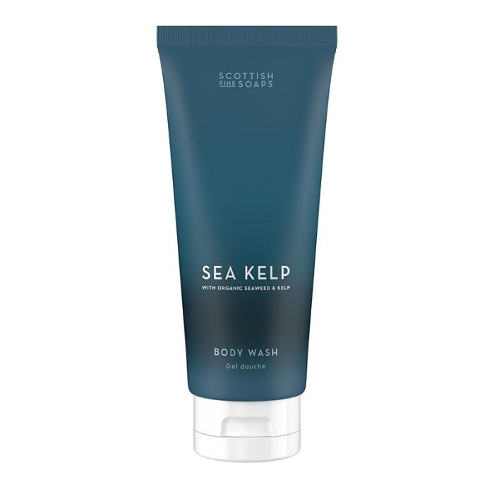 gorgeous Scottish Fine Soaps Sea Kelp Body Wash 200ml Tube