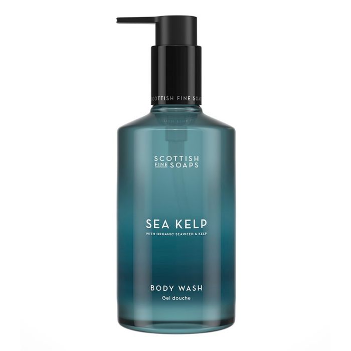 gorgeous Scottish Fine Soaps Sea Kelp Body Wash 300ml Pump Bottle