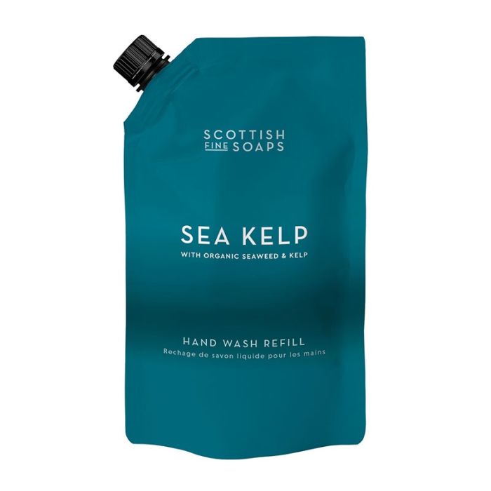 gorgeous Scottish Fine Soaps Sea Kelp Hand Wash Refill 1.2ltr Pouch
