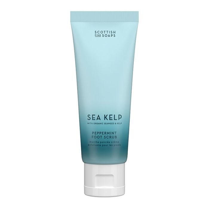 gorgeous Scottish Fine Soaps Sea Kelp Peppermint Foot Scrub 75ml Tube