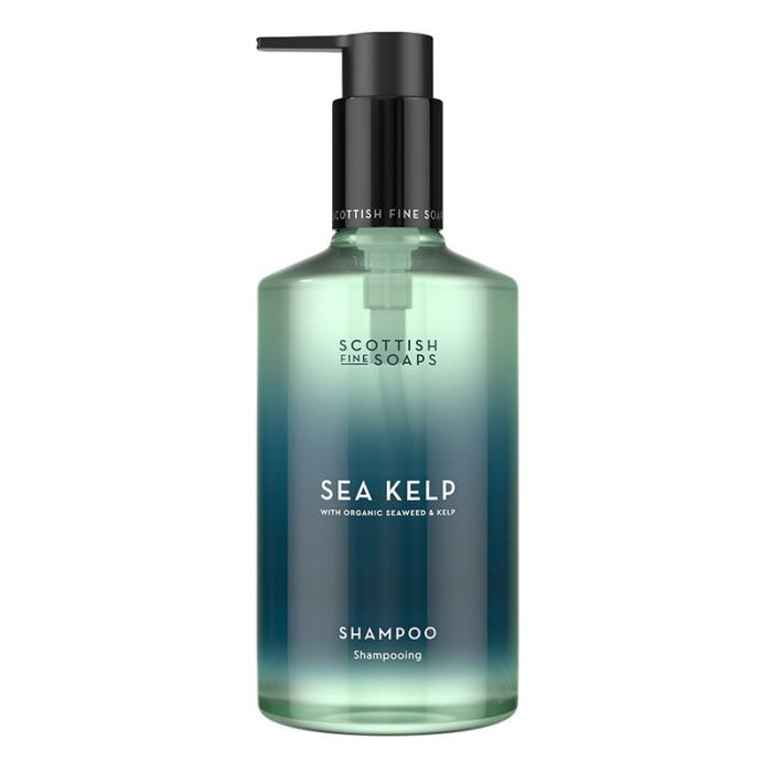 gorgeous Scottish Fine Soaps Sea Kelp Shampoo 300ml Pump Bottle