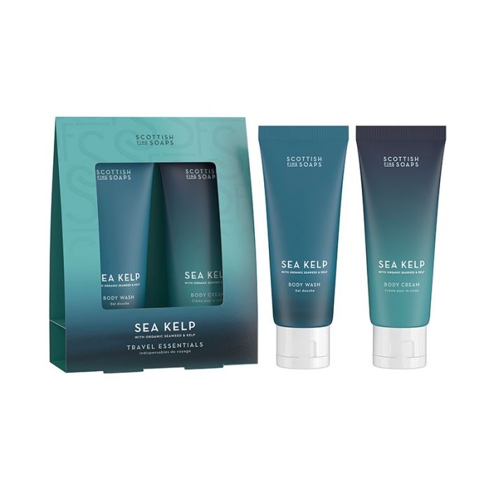 gorgeous Scottish Fine Soaps Sea Kelp Travel Essentials Set