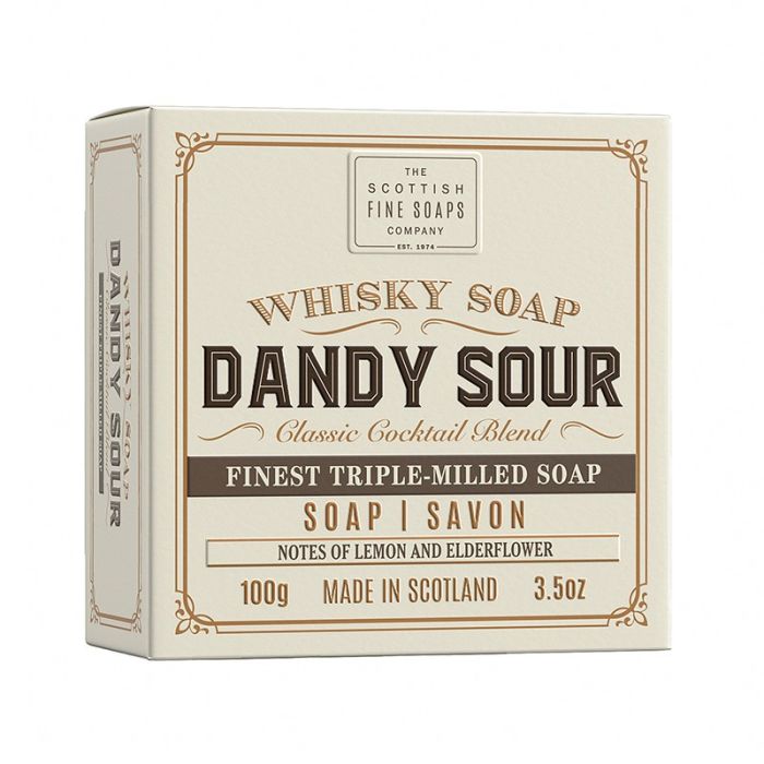 gorgeous Scottish Fine Soaps Soap in a Carton - Whisky Dandy Sour 100g