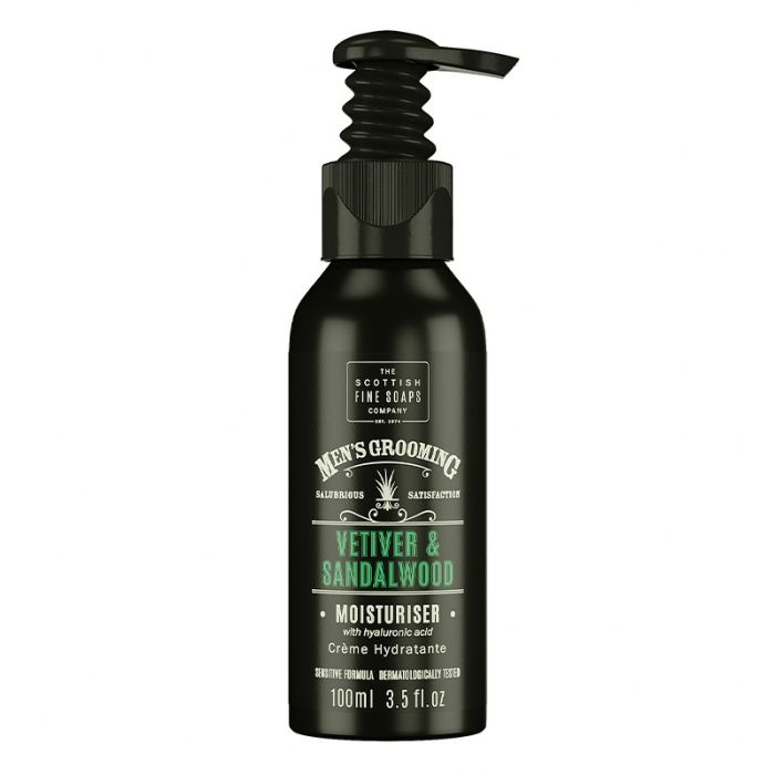 gorgeous Scottish Fine Soaps Veitver & Sandalwood Moisturiser 100ml