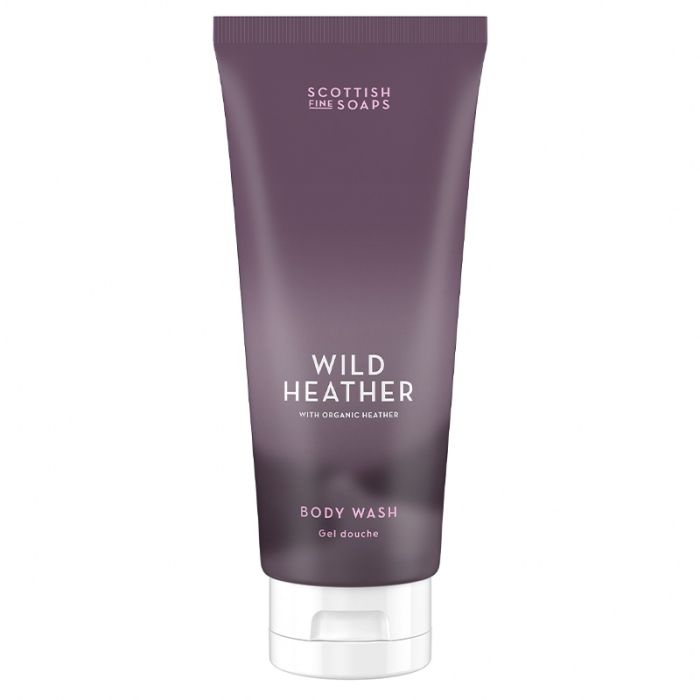 gorgeous Scottish Fine Soaps Wild Heather Body Wash 200ml Tube
