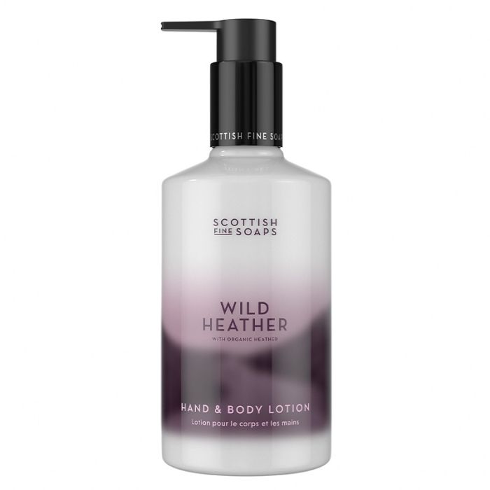 gorgeous Scottish Fine Soaps Wild Heather Hand & Body Lotion 300ml Pump Bottle