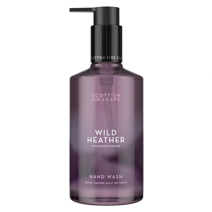 gorgeous Scottish Fine Soaps Wild Heather Hand Wash 300ml Pump Bottle