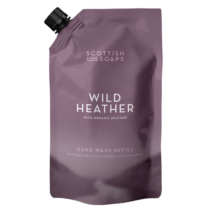 gorgeous Scottish Fine Soaps Wild Heather Hand Wash Refill 1.2ltr Pouch