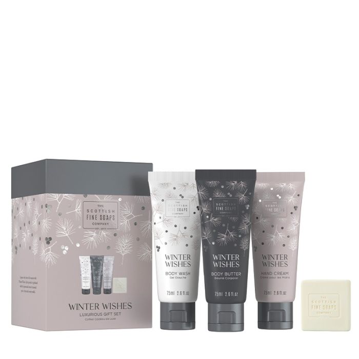 gorgeous Scottish Fine Soaps Winter Wishes Gift Cube