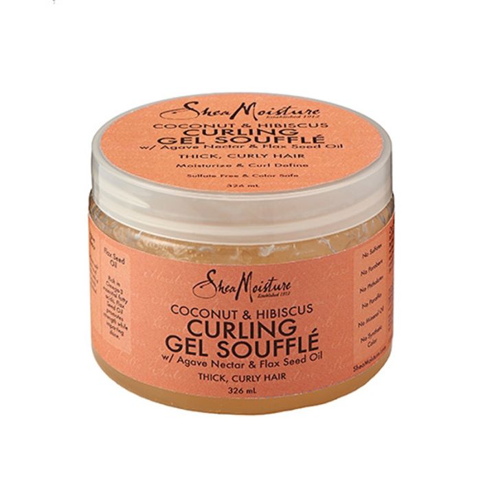 gorgeous Shea Moisture Coconut and Hibiscus Curl & Shine Gel Souffle 340g