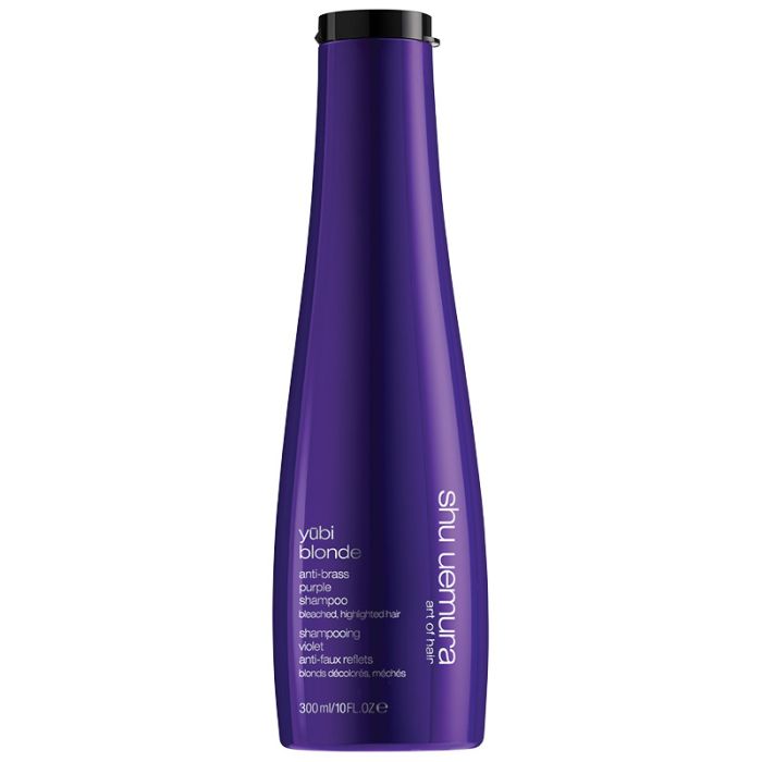 gorgeous Shu Uemura Art of Hair Yubi Blonde Anti-Brass Purple Shampoo 300ml