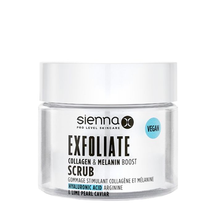 gorgeous Sienna X Exfoliate Collagen and Melanin Boosting Scrub 180ml