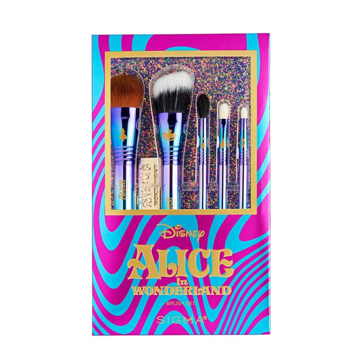 gorgeous Sigma Beauty Alice in Wonderland Brush Set
