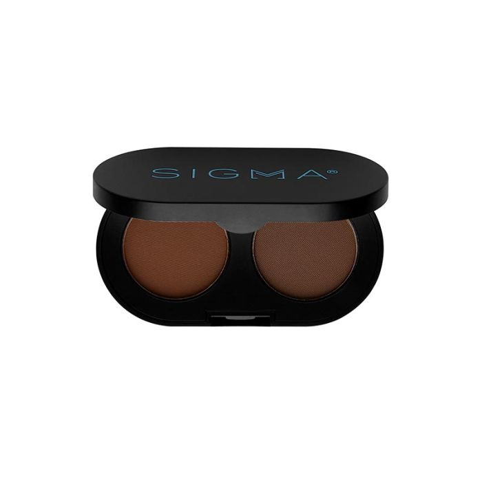 gorgeous Sigma Beauty Color + Shape Brow Powder Duo - Dark 3g
