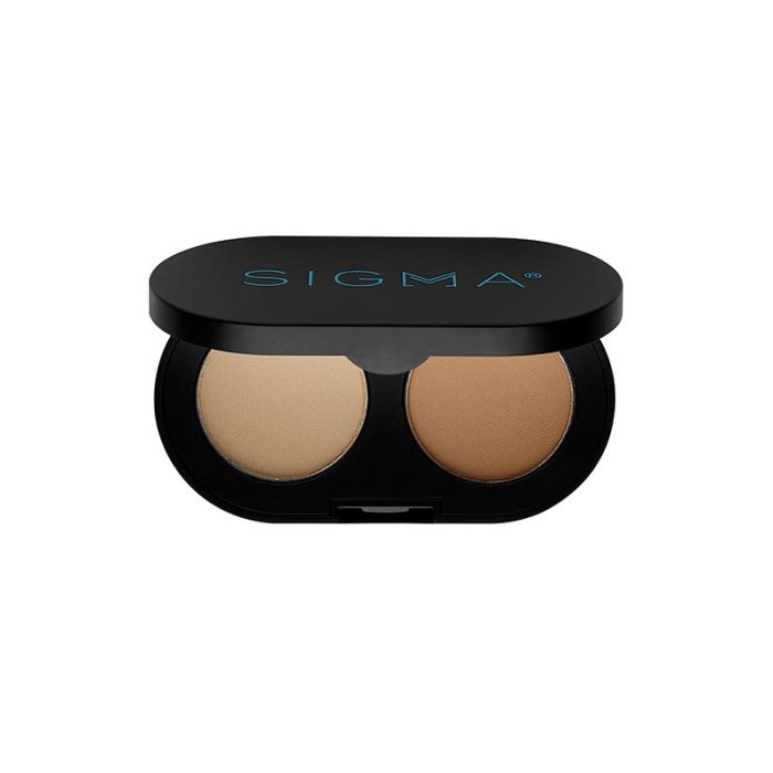 gorgeous Sigma Beauty Color + Shape Brow Powder Duo - Light 3g