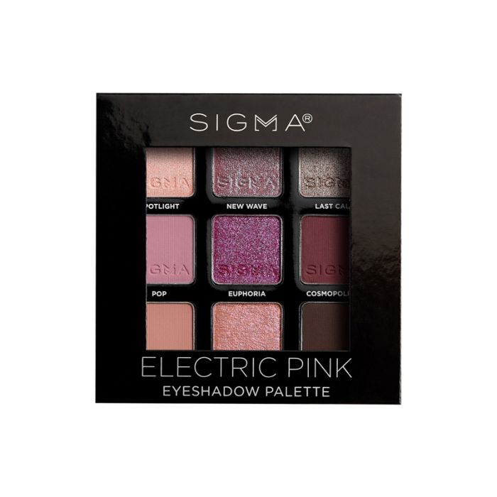 gorgeous Sigma Beauty Eyeshadow Palette-Electric Pink