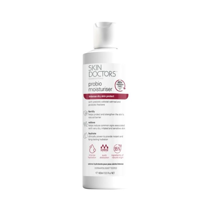 gorgeous Skin Doctors Probio Moisturiser | Intense Dry Skin Protect 400ml