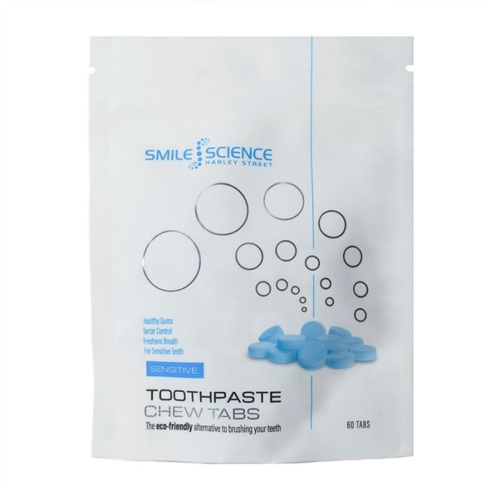gorgeous Smile Science Harley Street Toothpaste Tablets Sensitive 60 Tablets