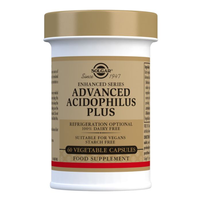 gorgeous Solgar Advanced Acidophilus Plus Vegetable Capsules - Pack of 60