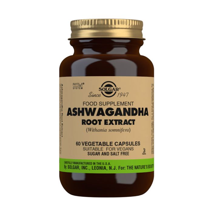 gorgeous Solgar Ashwagandha Root Extract Vegetable Capsules - Pack of 60